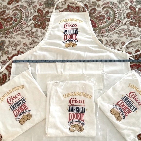 Longaberger Crisco American Cookie Apron - New, in package - 3 available - Picture 4 of 8